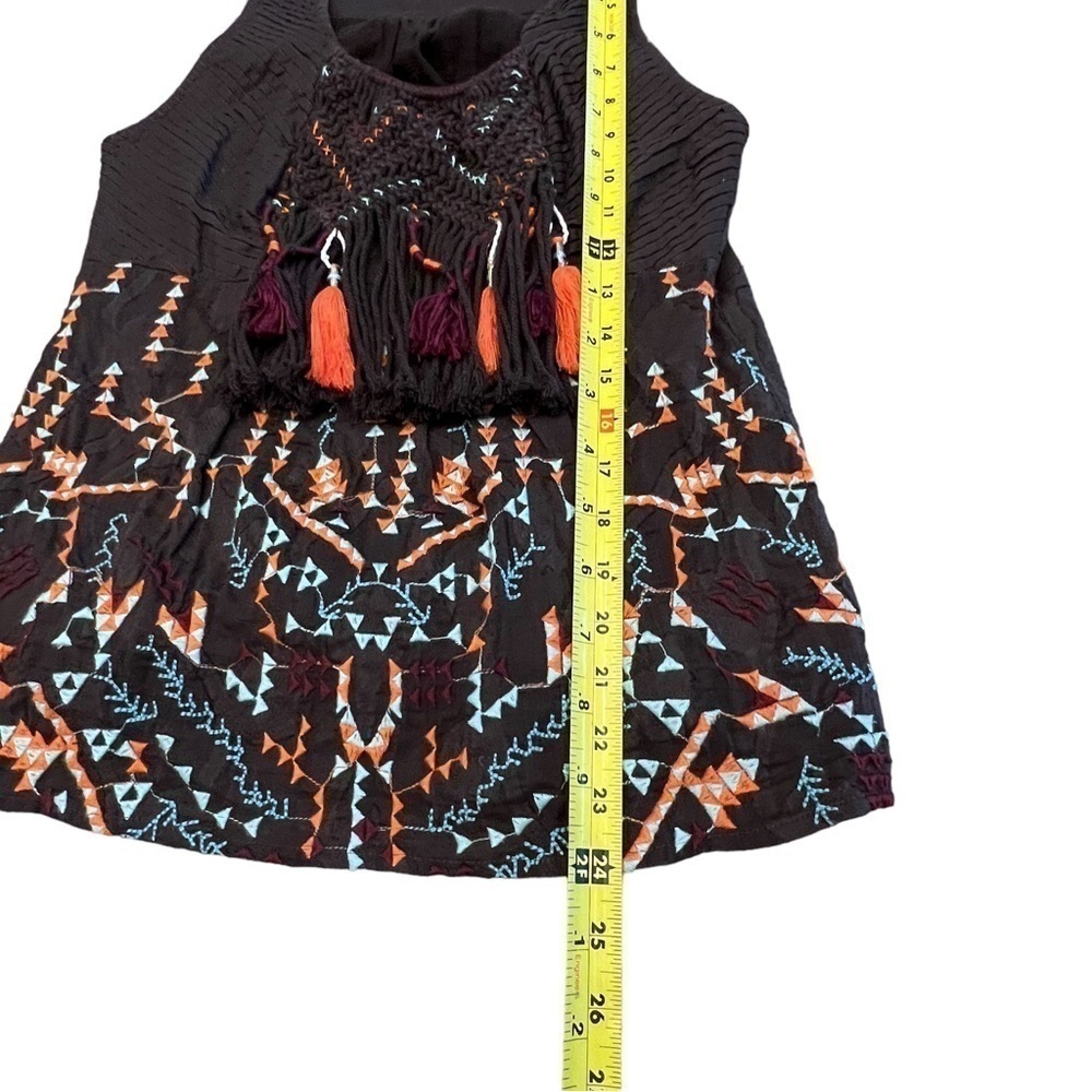 Akemi + Kin “Rigmarole” Boho Top, Size X Small - Picture 14 of 16
